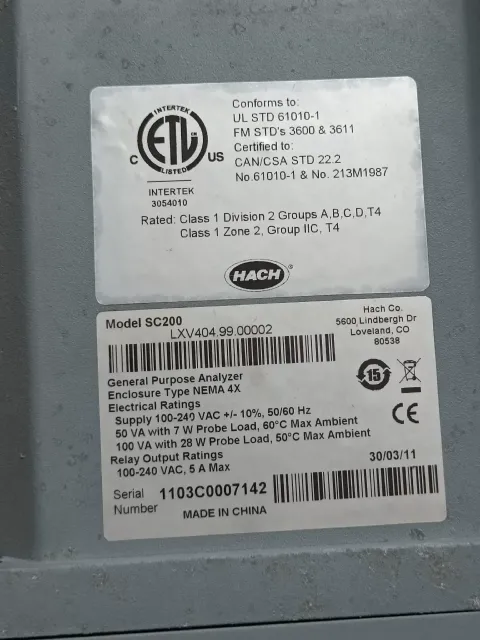 Hach LXV404.99.00552 / LXV404.99.00002 / LXV404.99.00502 Industrial Control Board product photo 3