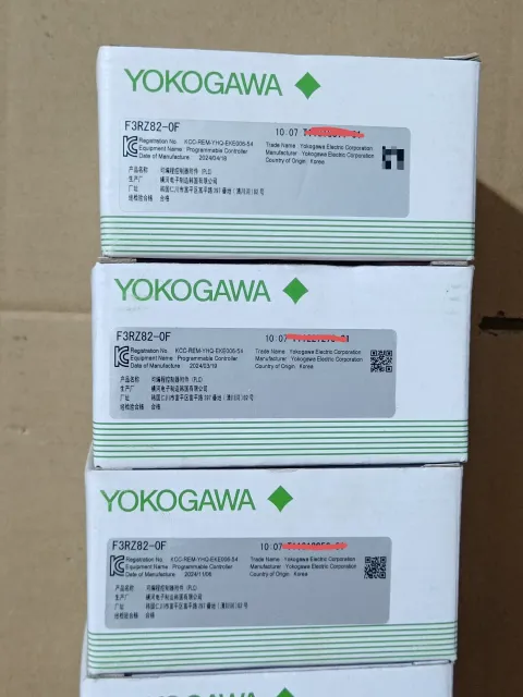 Yokogawa F3RZ82-0F Industrial Automation Component product photo 1