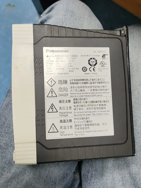 Panasonic MBDDT2210003 Motor & Drive Component — product photo 5 of 10