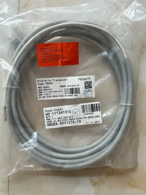 White Label TQ402 / 111-402-000-012 / A1-B2-C052-D000-E050-F2-G050-H05 Industrial Sensor product photo 1