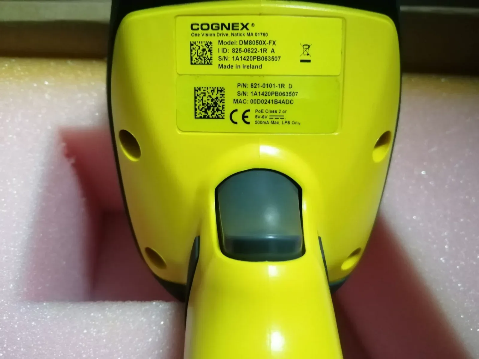 Cognex DM8050X-FX / ID 825-0622-1R A / P/N 821-0101-1R D Industrial Automation Component product photo 1