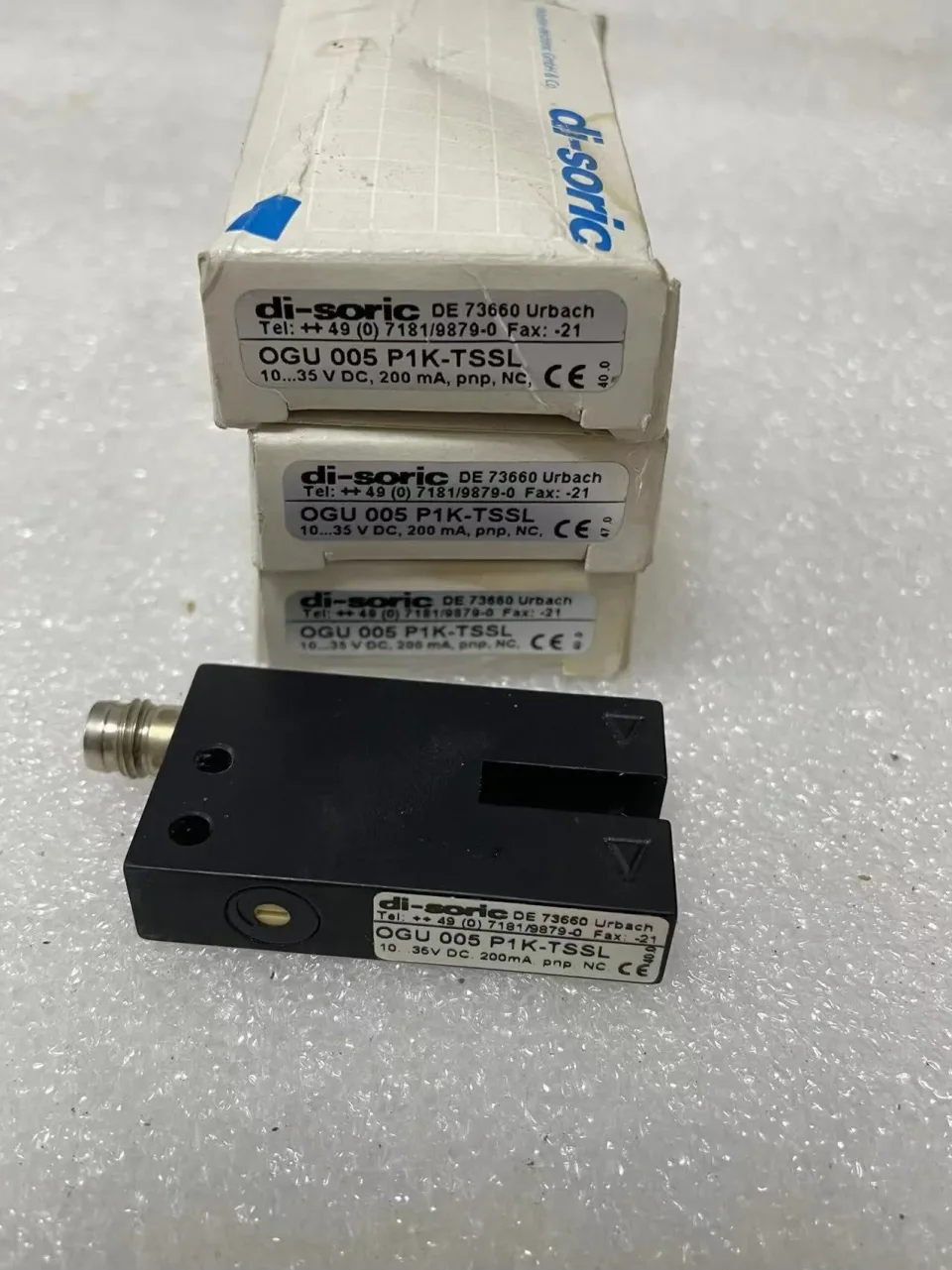 di-soric OGU 005 P1K-TSSL Industrial Sensor product photo 1