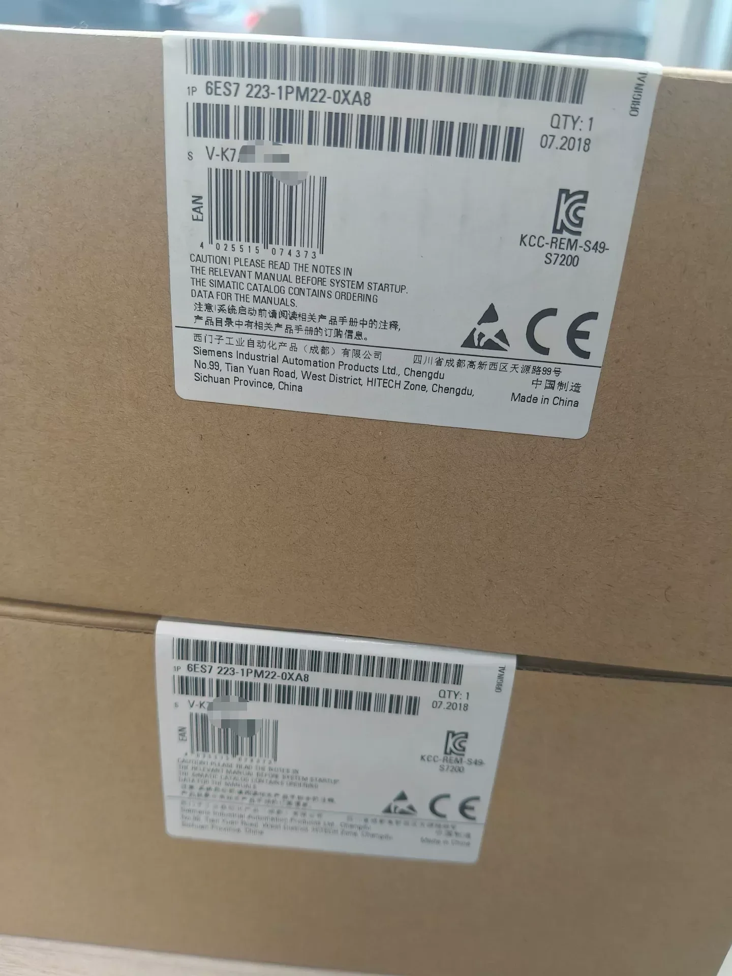 Siemens 6ES7 223-1PM22-0XA8 I/O Module product photo 1