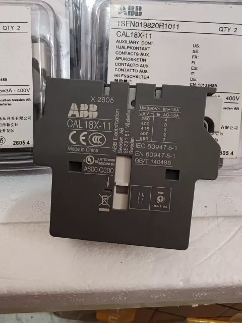 ABB CAL18X-11 Industrial Relay product photo 1