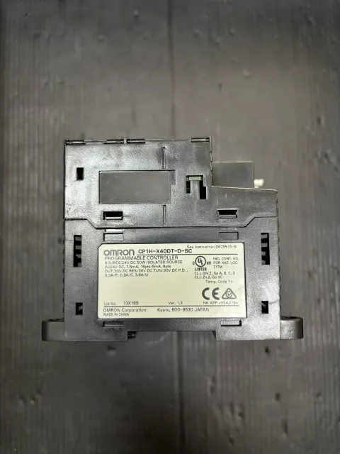 OMRON CP1H-X40DT-D-SC PLC Module product photo 2