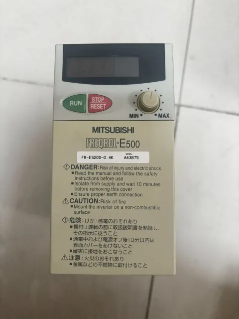 Mitsubishi Electric FR-E520S-0.4K Motor & Drive Component product photo 1