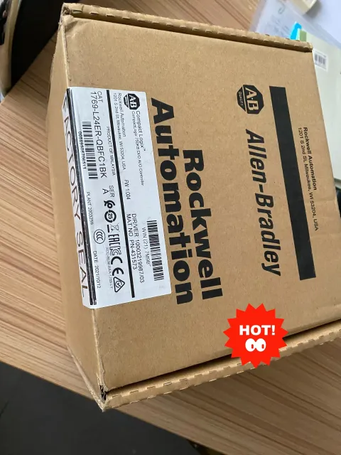 Allen-Bradley 1769-L24ER-QBFC1BK PLC Module product photo 1
