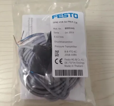 Festo SPAE-V1R-S6-PNLK-2.5K / SPAE-V1R-S4-PNLK-2.5K / SPAE-V1R-04-PNLK-2.5K Industrial Automation Component product photo 4