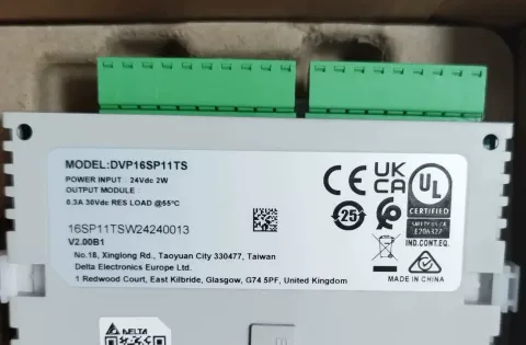 Delta Electronics DVP16SP11TS PLC Module product photo 2