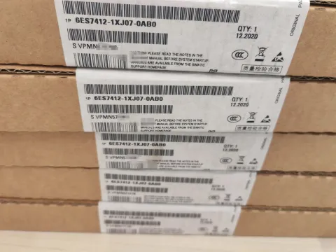 Siemens 6ES7412-1XJ07-0AB0 Industrial Automation Component product photo 1