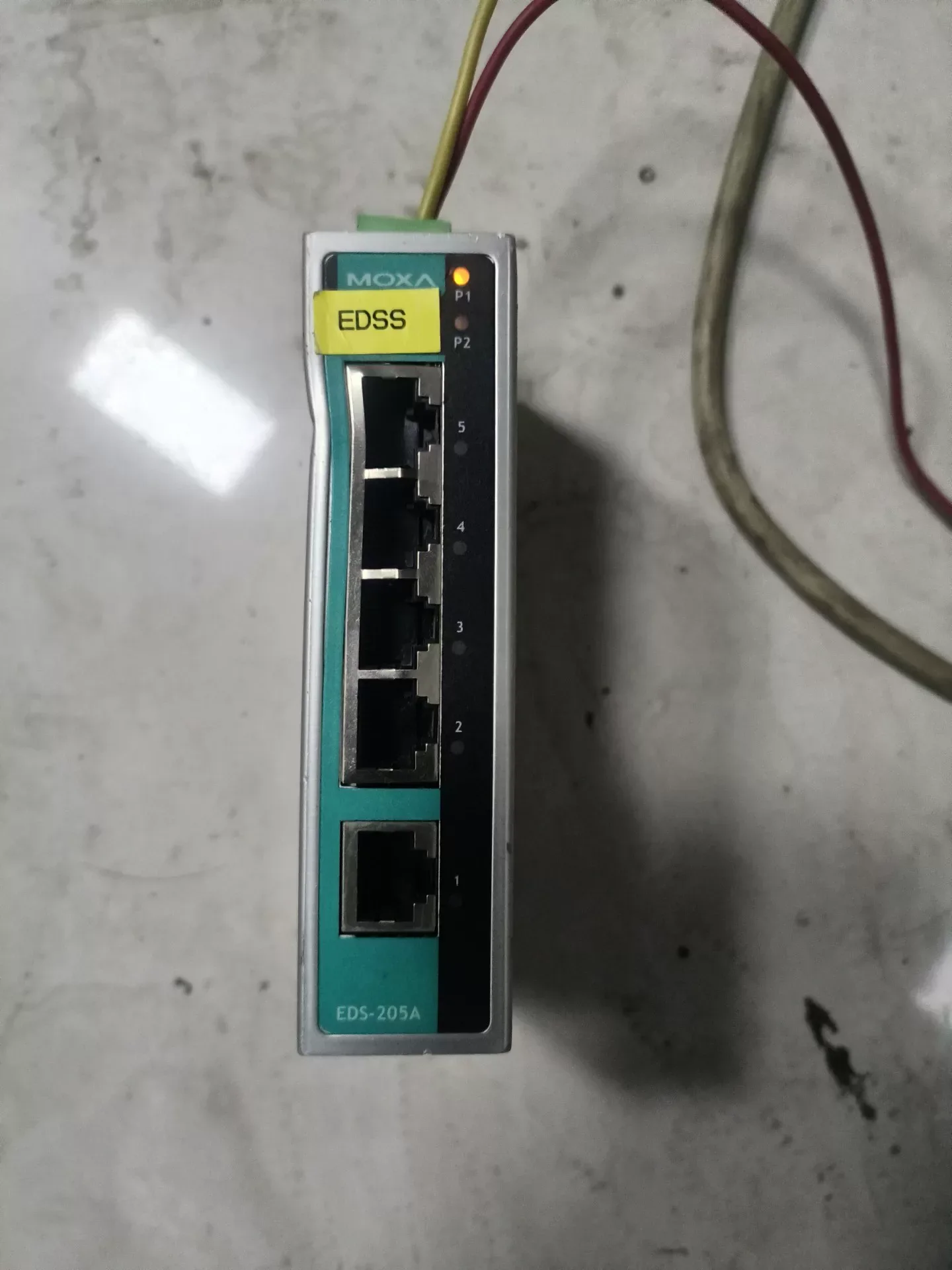 Moxa EDS-205A Industrial Sensor product photo 1