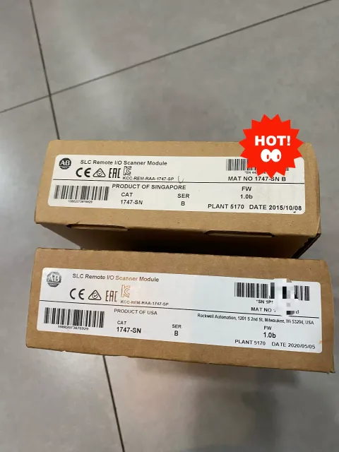 Allen-Bradley / Rockwell Automation 1747-SN PLC Module — product photo 2 of 6