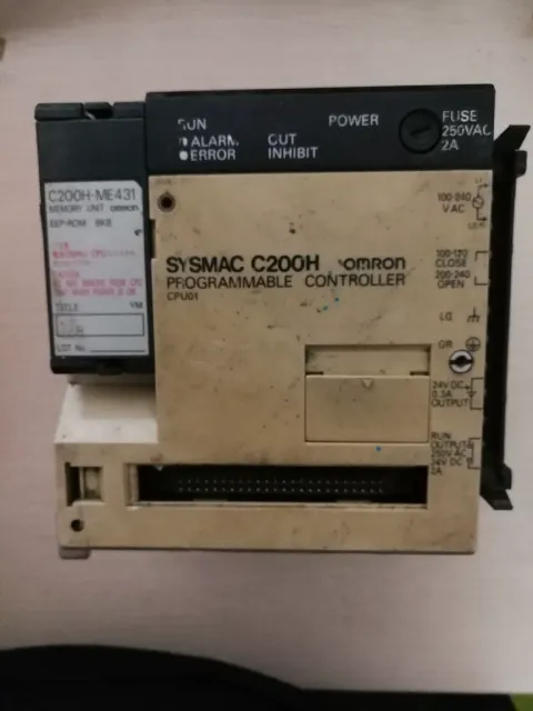 OMRON C200H-CPU01 PLC Module product photo 1