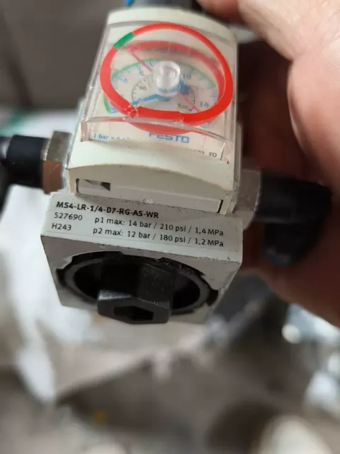 Festo MS4-LR-1/4-D7-RG-AS-WR / 527690 Industrial Automation Component product photo 2
