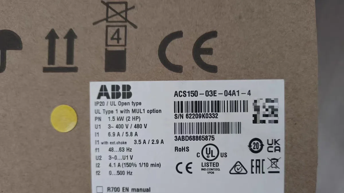 ABB ACS150-03E-04A1-4 Power Electronics Module product photo 1