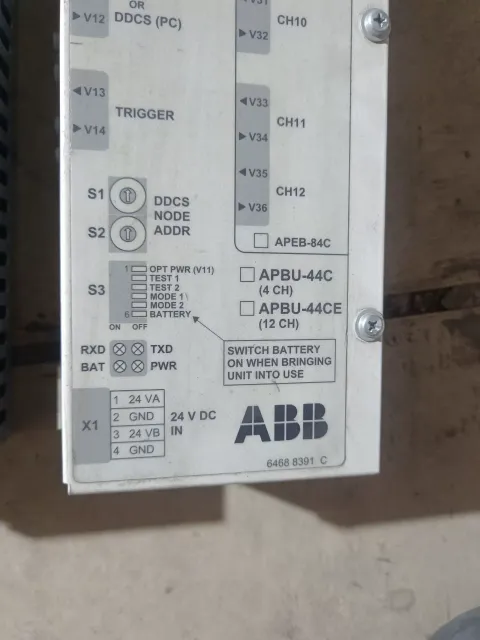 ABB APBU-44C / 6468 8391 C Industrial Control Board product photo 2