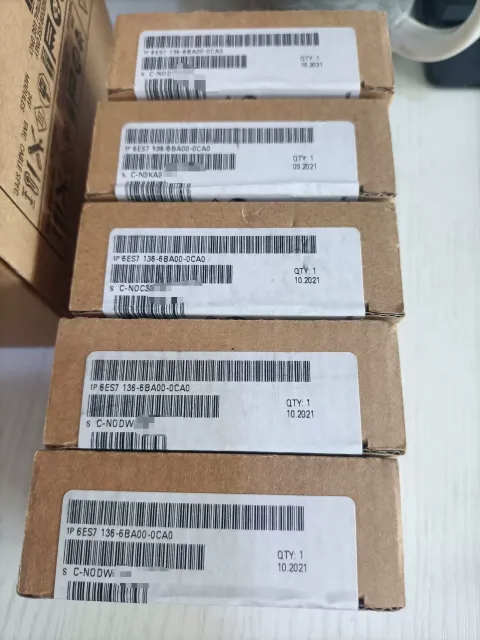 Siemens 6ES7136-6BA00-0CA0 Industrial Automation Component product photo 1