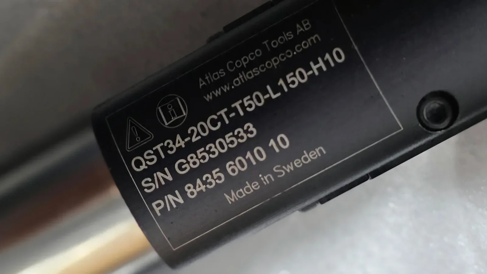 Atlas Copco 8435601010 Industrial Automation Component product photo 1