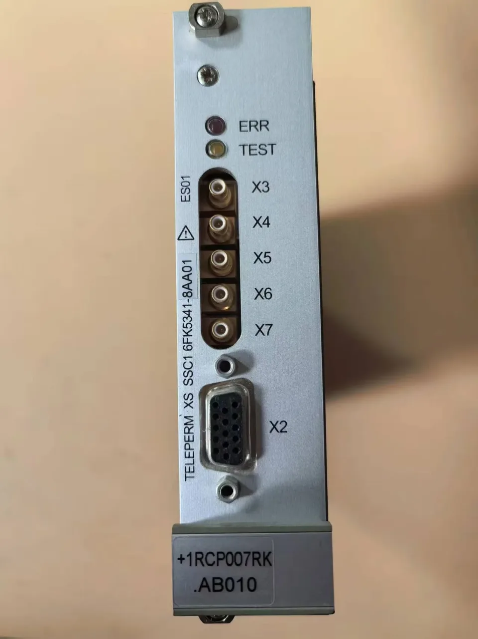 Siemens TELEPERM XS SSC1 / 6FK5341-8AA01 Industrial Automation Component product photo 1