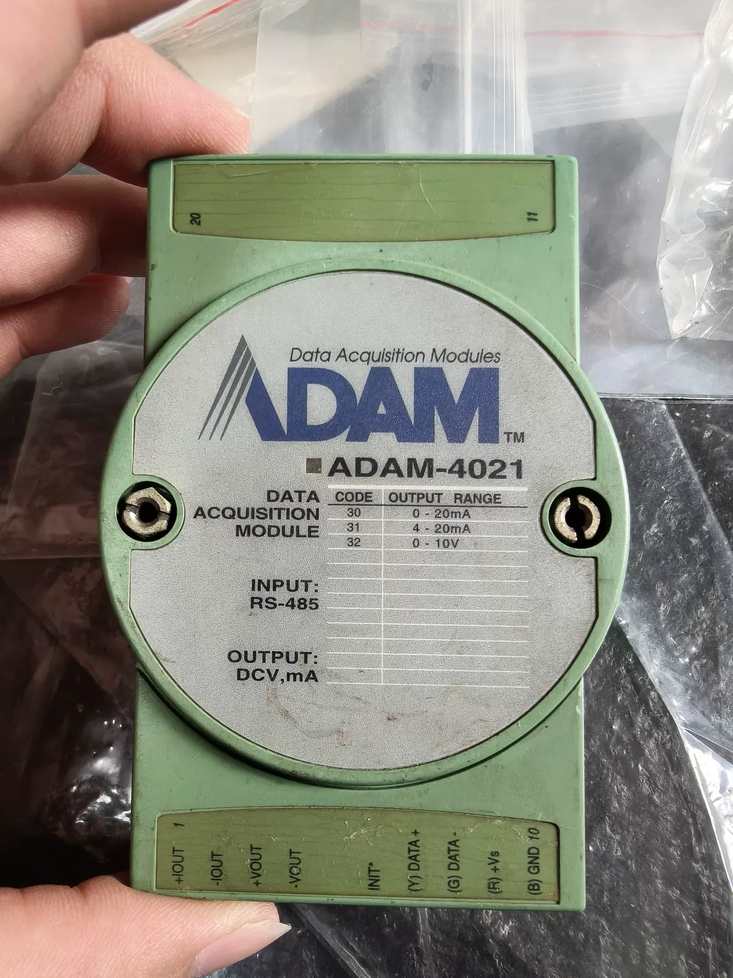 Advantech ADAM-4021 Industrial Automation Component product photo 1