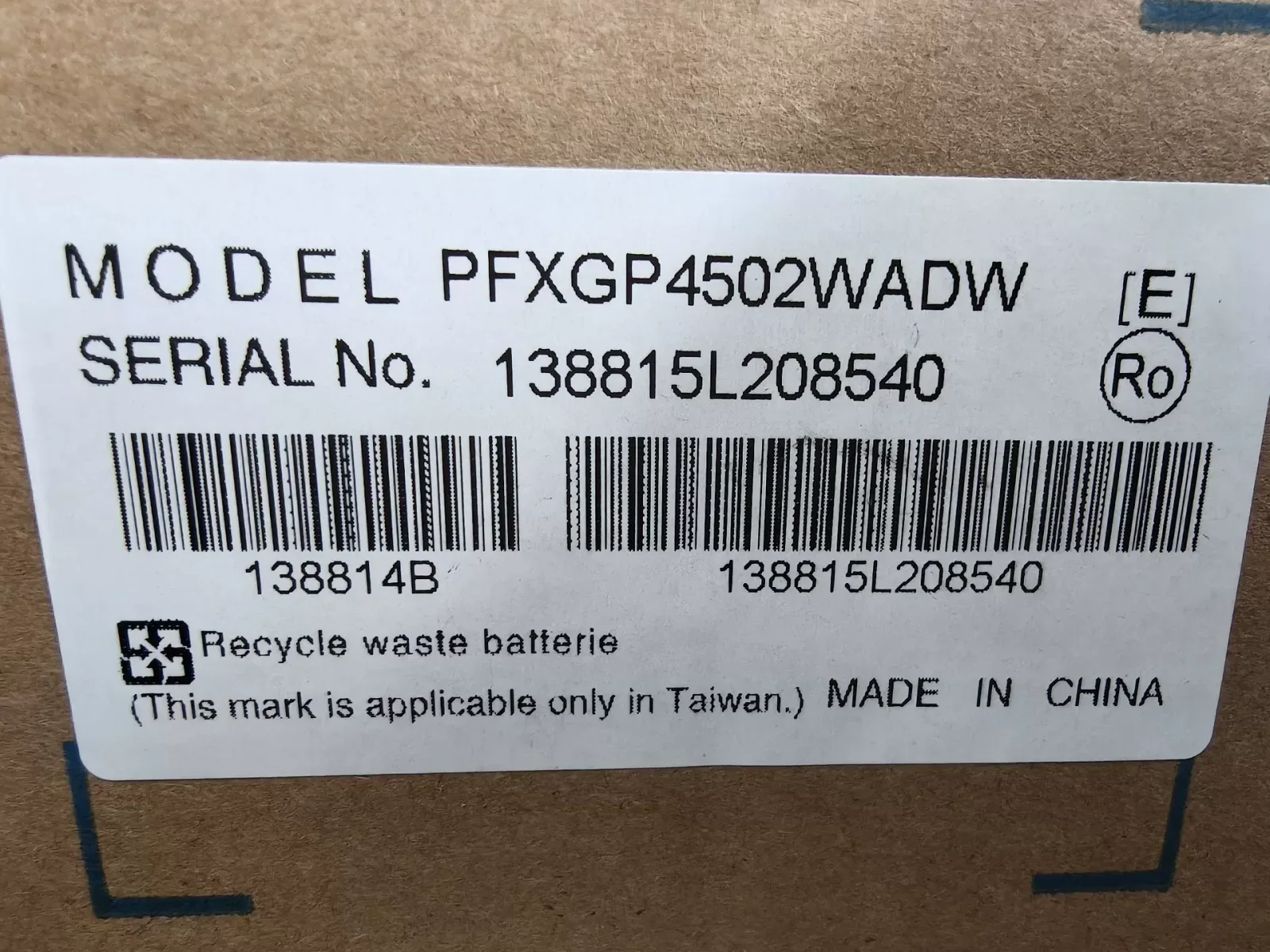 Pro-face / Schneider Electric PFXGP4502WADW Industrial Automation Component product photo 1