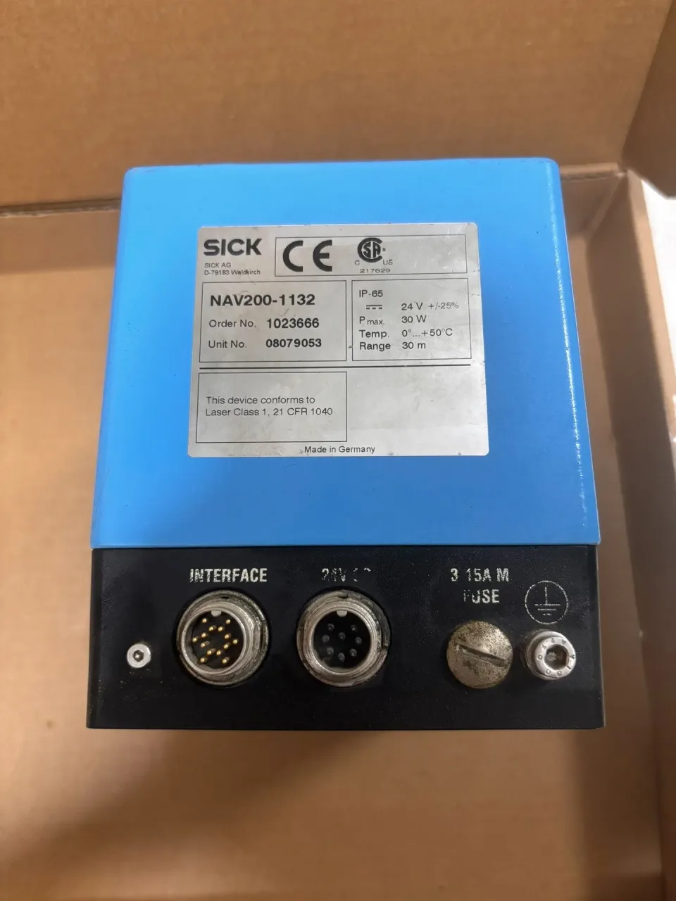 SICK NAV200-1132 Industrial Sensor product photo 1
