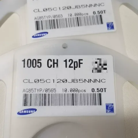 Samsung; Darfon CL05C120JB5NNNC; C1005NP0120JGTS Industrial Automation Component product photo 1