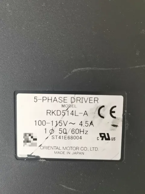 Oriental Motor / VEXTA RKD514L-A Motor & Drive Component — product photo 9 of 12