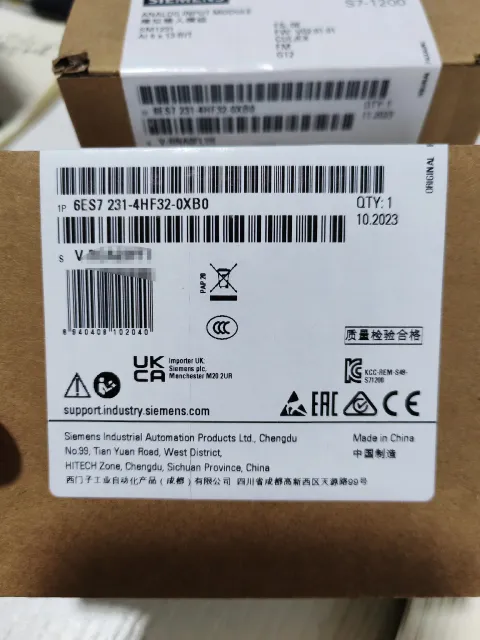Siemens 6ES7231-4HF32-0XB0 Industrial Automation Component — product photo 12 of 12