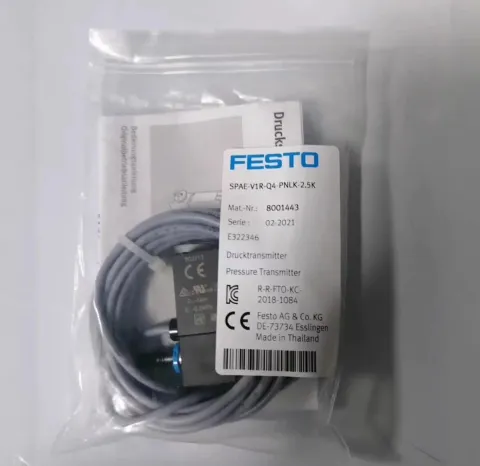 Festo SPAE-V1R-S6-PNLK-2.5K / SPAE-V1R-S4-PNLK-2.5K / SPAE-V1R-04-PNLK-2.5K Industrial Automation Component product photo 3