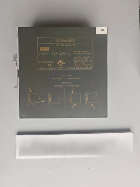 Siemens 6EP1931-2EC42 Industrial Automation Component product photo 4