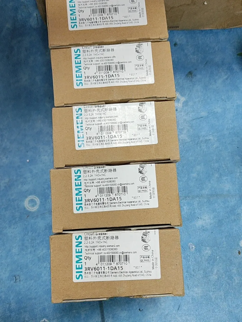Siemens 3RV6011-1DA15 Industrial Automation Component product photo 1