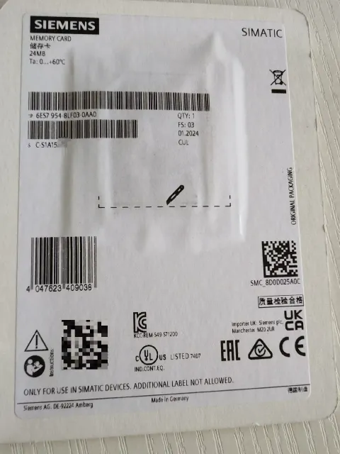 Siemens 6ES7954-8LF03-0AA0 Industrial Automation Component — product photo 2 of 3