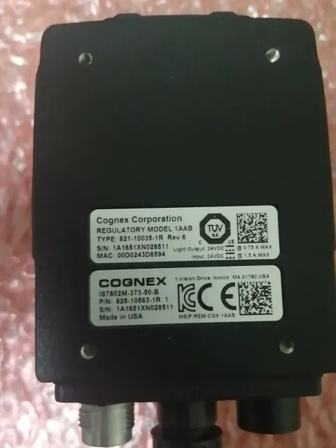 Cognex IS7802M-373-50-B / P/N 825-10563-1R 1 Industrial Automation Component product photo 1