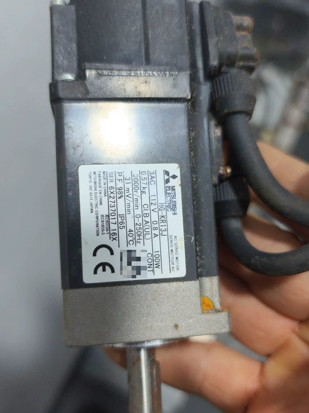 Mitsubishi Electric HG-KR13J Motor & Drive Component product photo 1