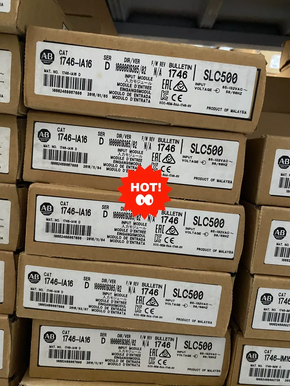 Allen-Bradley 1746-IA16 Industrial Automation Component product photo 1