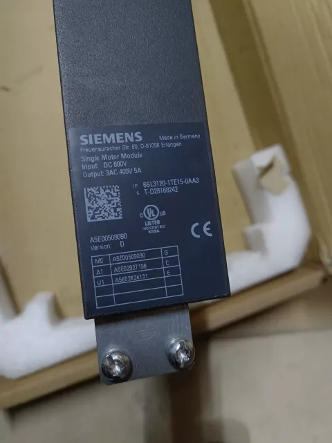 Siemens 6SL3120-1TE15-0AA3 Motor & Drive Component product photo 6