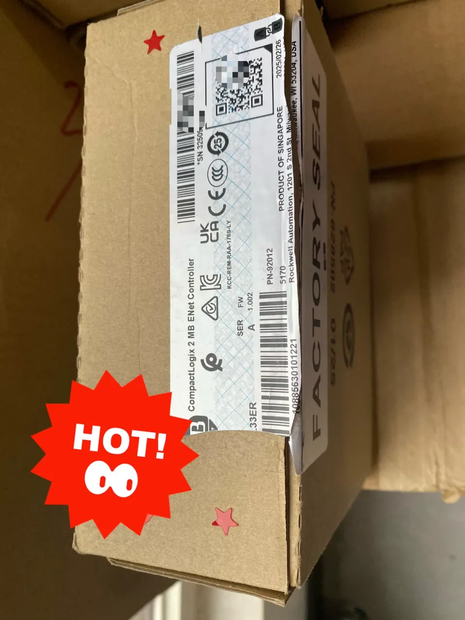 Allen-Bradley 1769-L33ER PLC Module product photo 1