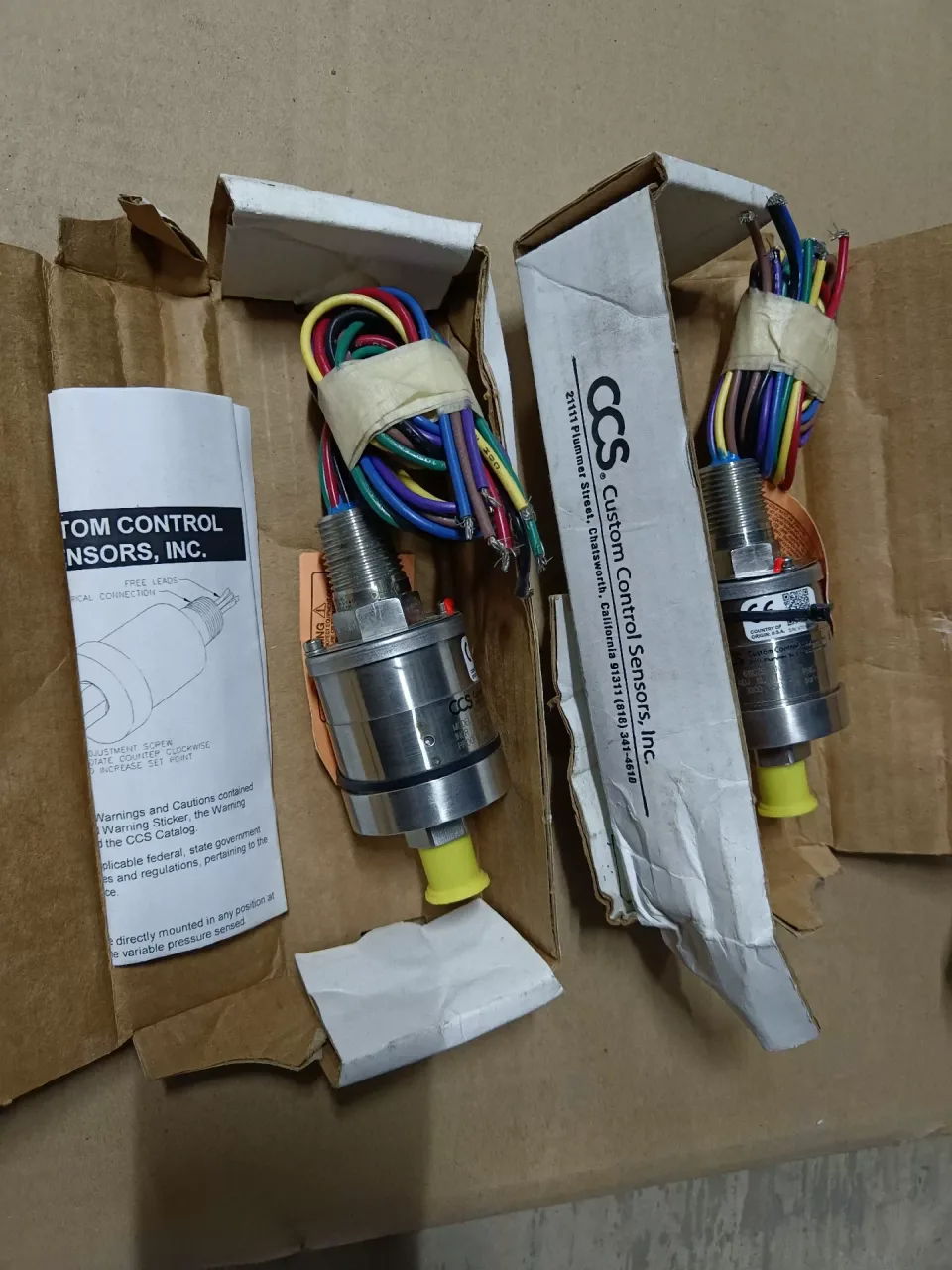 CCS Custom Control Sensors 611CZEM8103 Industrial Sensor product photo 1