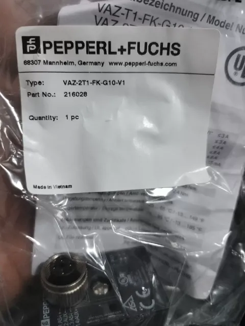 Pepperl+Fuchs VAZ-2T1-FK-G10-V1 / 216028 Industrial Automation Component product photo 1