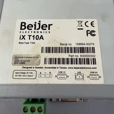 Beijer Electronics iX T10A / 630000302 Industrial Automation Component product photo 3