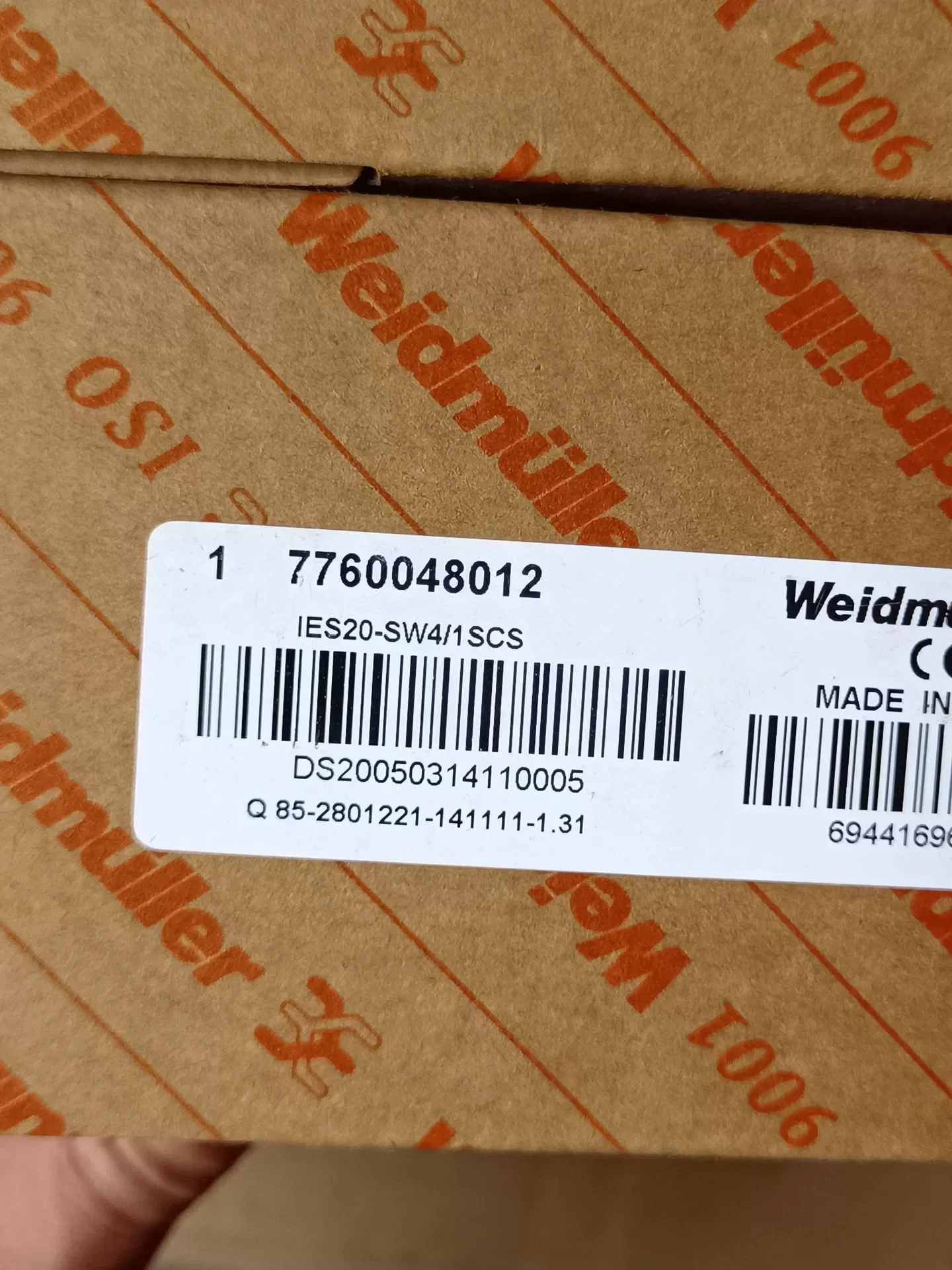Weidmüller 7760048012 Industrial Sensor product photo 1