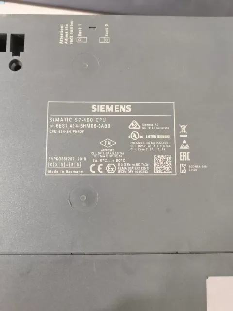 Siemens 6ES7414-5HM06-0AB0 Industrial Automation Component — product photo 2 of 5