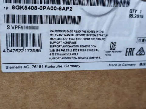 Siemens 6GK5408-0PA00-8AP2 Industrial Sensor — product photo 3 of 4