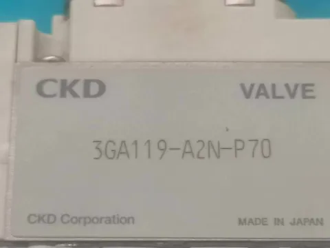 CKD 3GA119-A2N-P70 Industrial Automation Component product photo 1