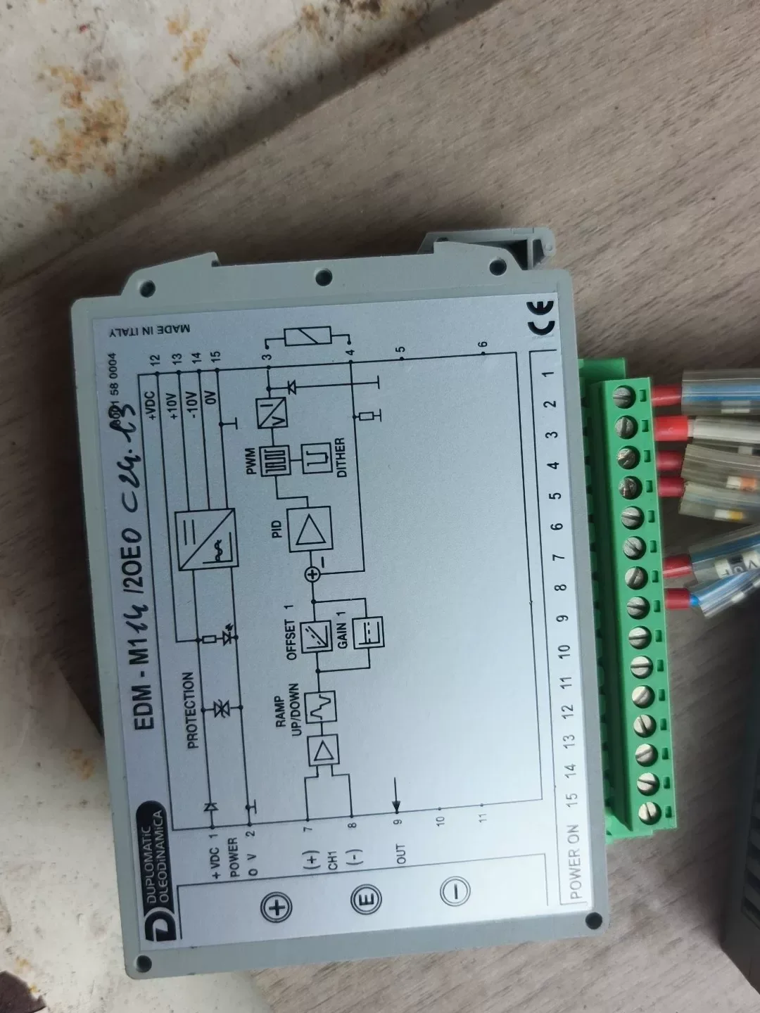 Duplomatic Oleodinamica EDM-M1/4/20E0 Industrial Automation Component product photo 1