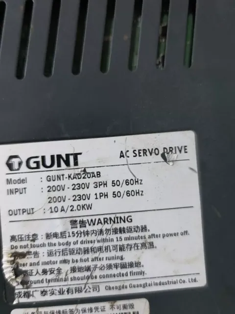 White Label GUNT-KAD20AB Motor & Drive Component product photo 4