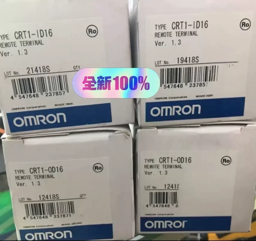 Omron CRT1-ID16 + CRT1-OD16 + DRT2-ID16 + DRT2-OD16 I/O Module product photo 1