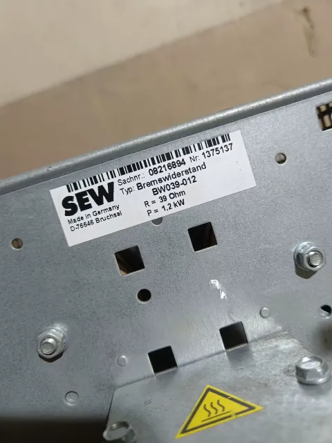 SEW BW039-012 Industrial Automation Component product photo 2