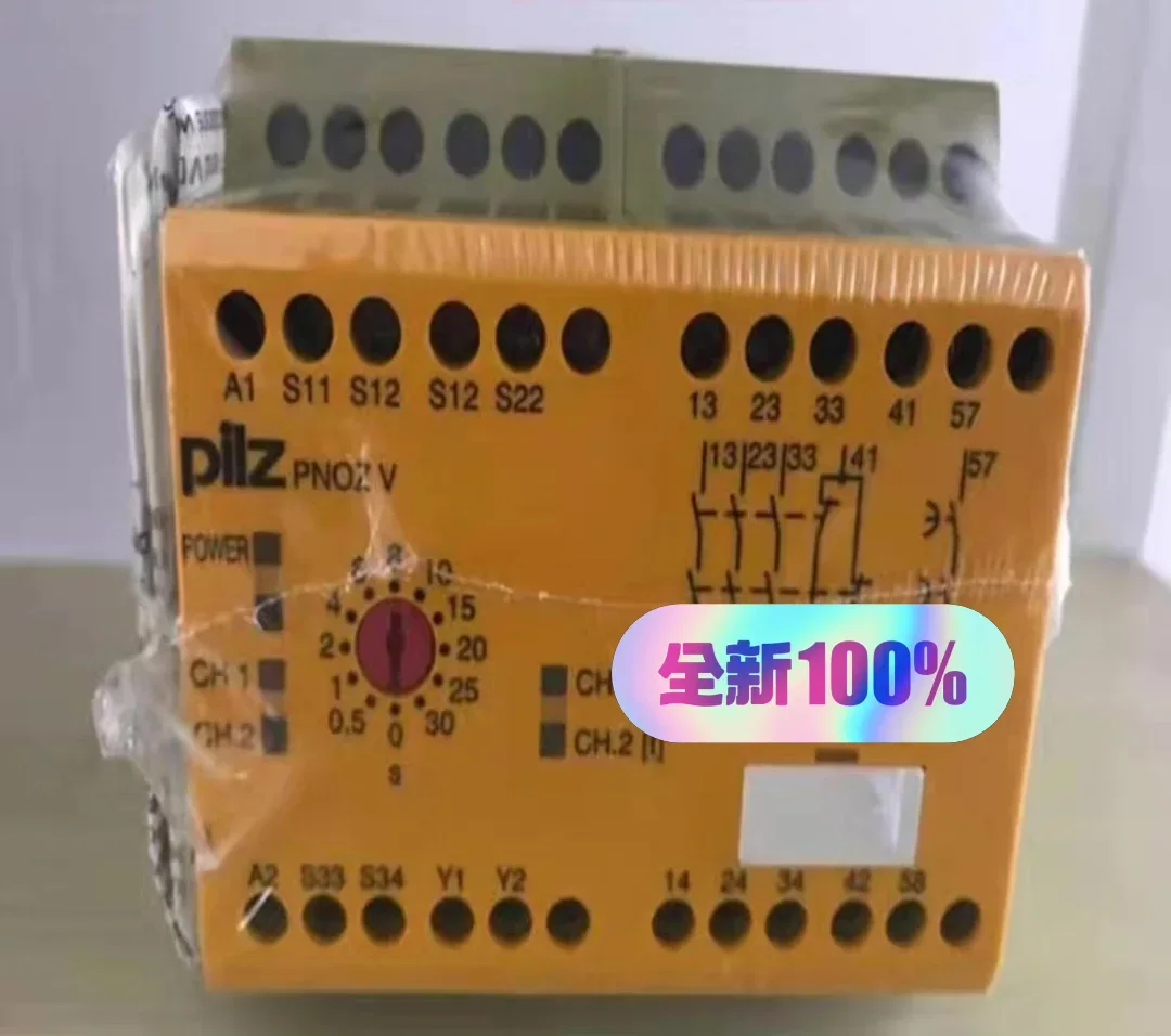 Pilz PNOZ V 30s 24VDC 3n/o 1n/c 1n/o t / 774790 Industrial Relay product photo 1